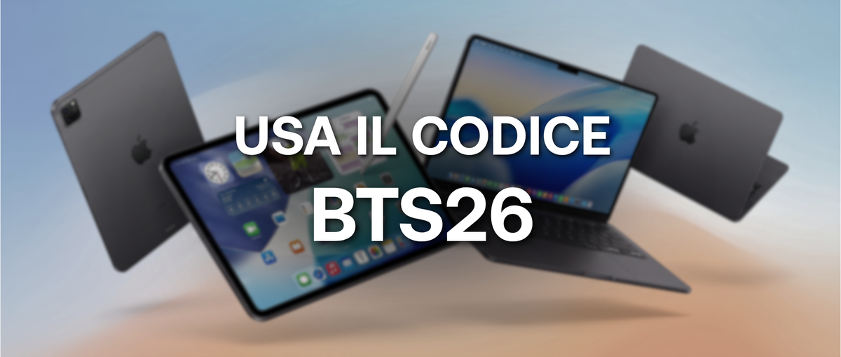 10% di sconto con il codice BTS26