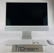 iMac 24" 2021 M1 8C CPU 8C GPU 16GB 512GB SSD A2438 MGPD3T/A MGPJ3T/A MGPK3T/A CTO - Capacità di memorizzazione: 512GB / Colore: Argento (Silver) / Memoria RAM: 16GB / Processore: M1 8C CPU 8C GPU