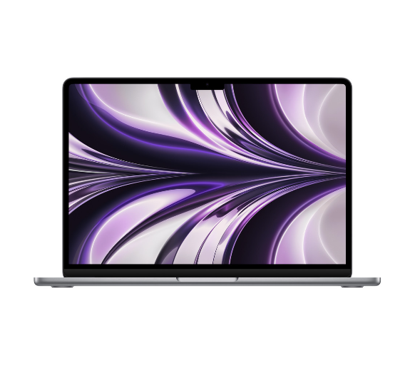 MacBook Air 13,6" 2022 Chip Apple M2 A2681 MLXW3T/A – M2 8C CPU 10C GPU – Grigio siderale (Space Gray)