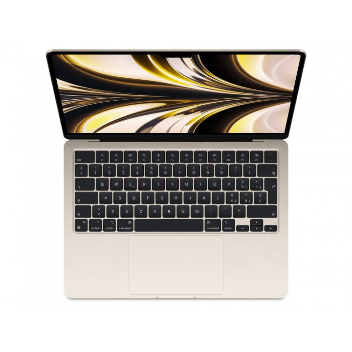 MacBook Air 13,6" 2022 Chip Apple M2 A2681 MLXW3T/A – M2 8C CPU 8C GPU – Galassia