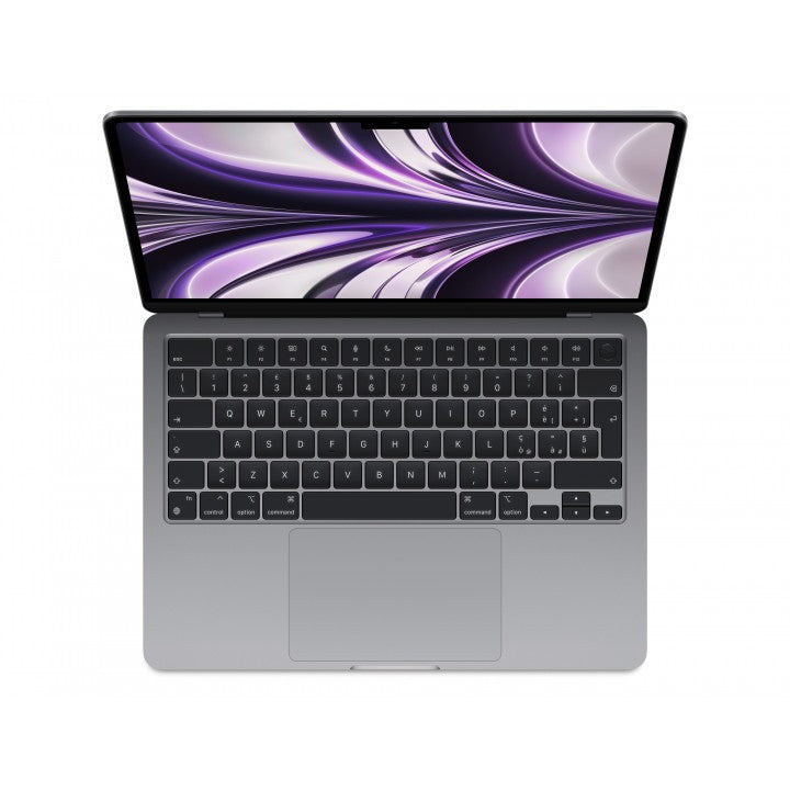 MacBook Air 13,6" 2022 Chip Apple M2 A2681 MLXW3T/A – M2 8C CPU 10C GPU – Grigio siderale (Space Gray)