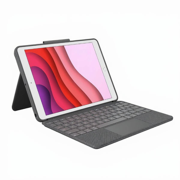Custodia Combo Touch di Logitech con tastiera per iPad 7th, 8th e 9th Nuova