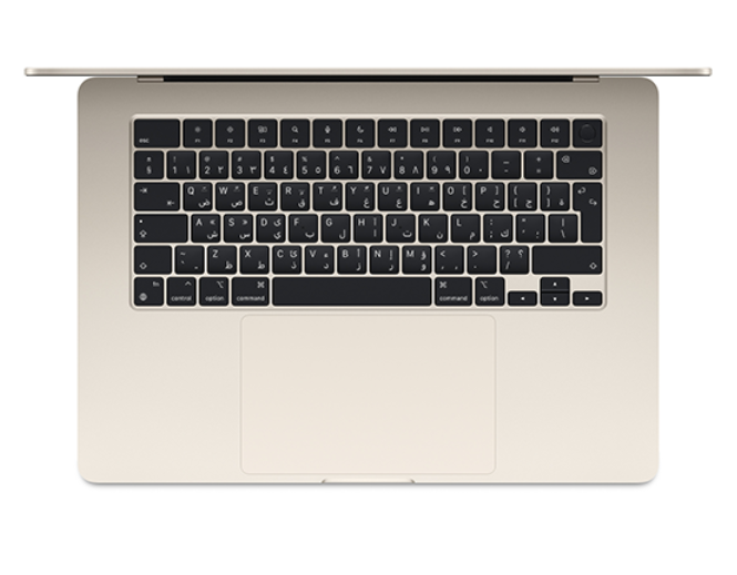 MacBook Air 15" 2023 Chip Apple M2 A2941 MQKW3T/A – M2 8C CPU 10C GPU – Starlight