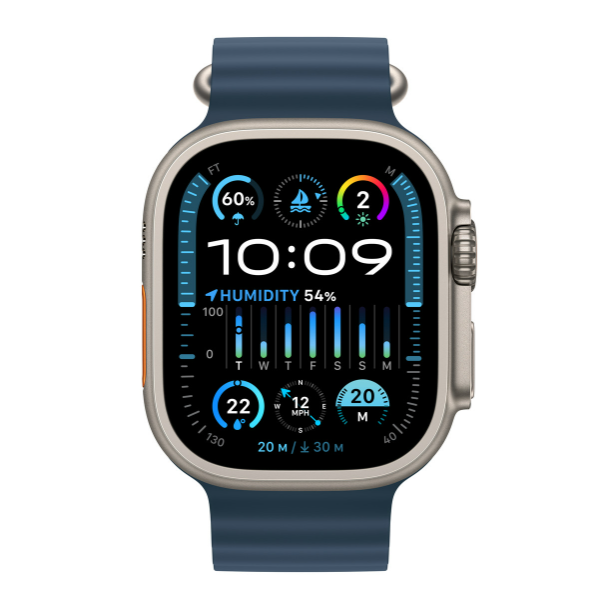 Apple Watch Serie Ultra 2 49mm Cassa in Titanio MREJ3TY/A A2986 - Stato: A+ / Colore: Natural Titanium
