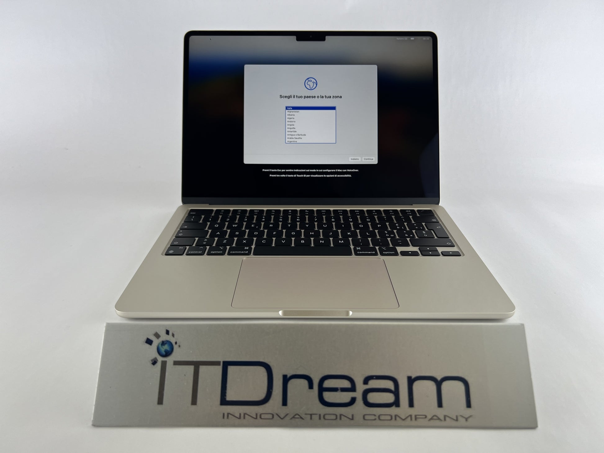 MacBook Air 15" 2024 Chip Apple M3 A3114 MRYM3T/A – M3 8C CPU 10C GPU – Nero (Midnight)