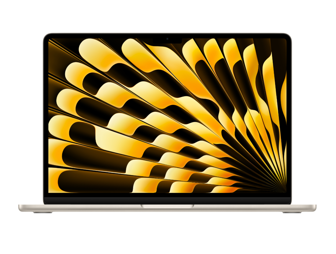 MacBook Air 15" 2024 Chip Apple M3 A3114 MRYM3T/A – M3 8C CPU 10C GPU – Starlight