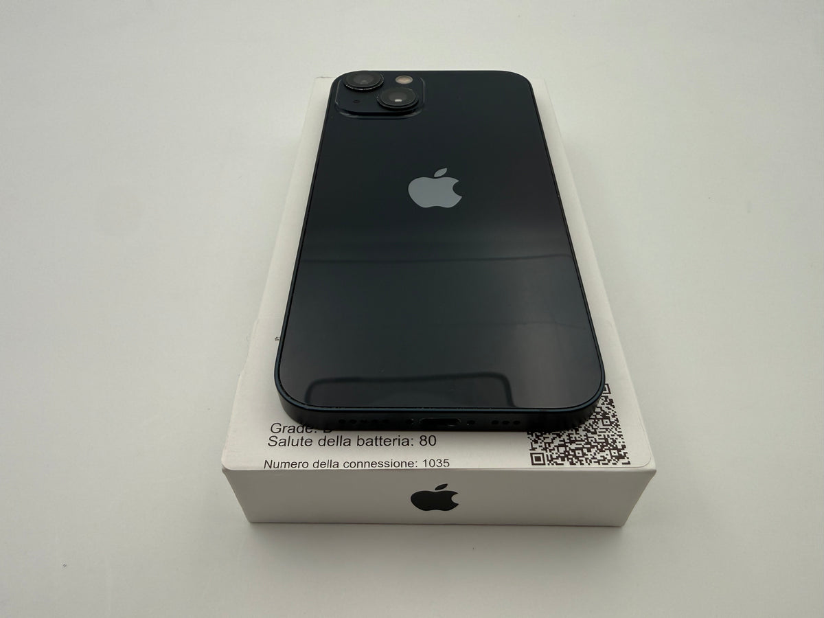 iPhone 13 128GB Midnight – OUTLET #07 – Batteria 80%