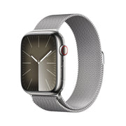 Apple Watch Series 9 41mm GPS + Cellular Acciaio Silver MRMQ3QL/A